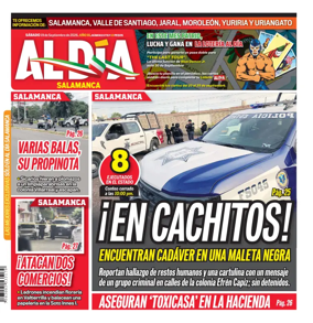 Cover of Periodico Al Dia (Salamanca)