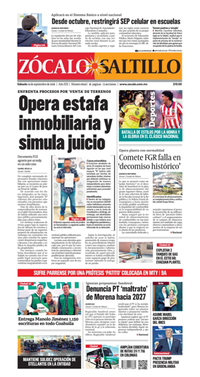 Cover of Zocalo Saltillo