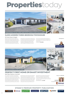 Cover of Otago Daily Times-Property Today