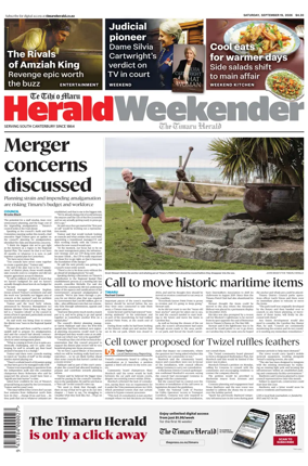 Cover of The Timaru Herald