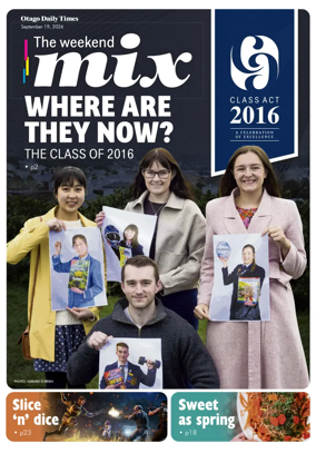 Cover of Otago Daily Times-The Weekend Mix