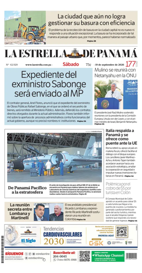 Cover of La Estrella de Panama
