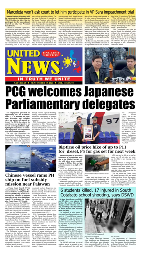 Cover of United News - English Edition