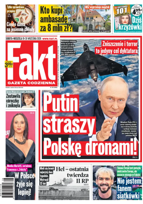 Cover of Fakt Gazeta Codzienna (Saturday)