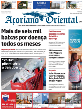 Cover of Acoriano Oriental
