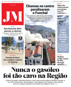 Cover of Jornal Madeira