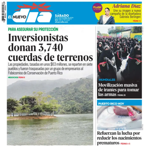 Cover of El Nuevo Dia