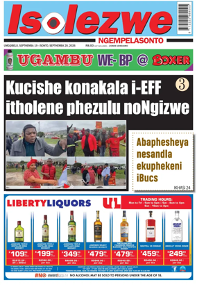 Cover of Isolezwe Ngempelasonto