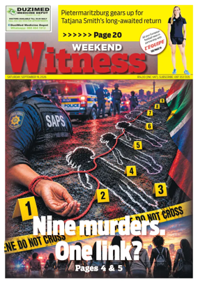 Cover of The Weekend Witness (South Africa)