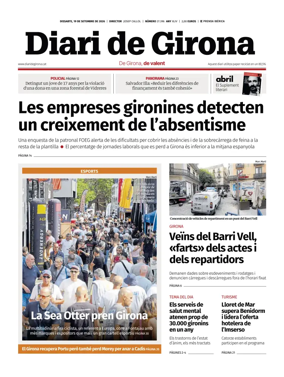 Cover of Diari de Girona