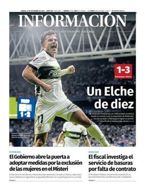 Cover of Diario Informacion (Elche y Vega Baja)