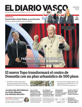 Cover of Diario Vasco (Alto Deba)