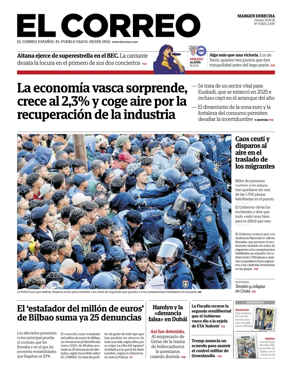 Cover of El Correo (Margen derecha)