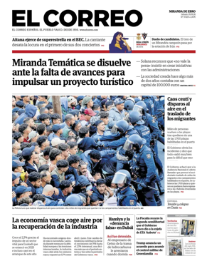Cover of El Correo (Miranda de Ebro)