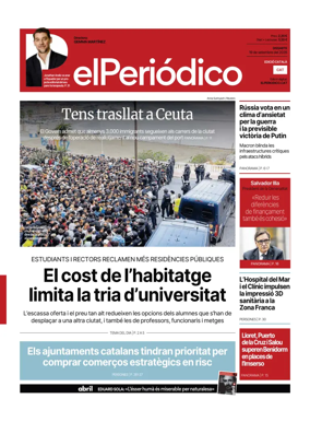 Cover of El Periodico - Catala