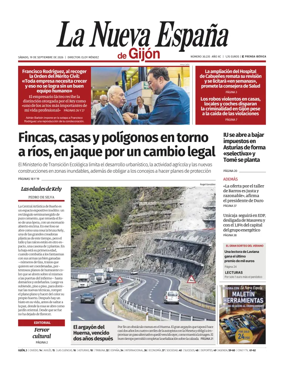 Cover of La Nueva Espana (Gijon)