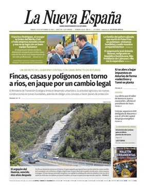 Cover of La Nueva Espana (Occidente)