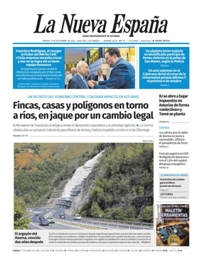 Cover of La Nueva Espana (Oviedo)