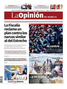 Cover of La Opinion de Murcia