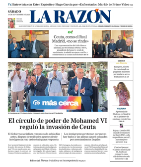 Cover of La Razon (Levante)
