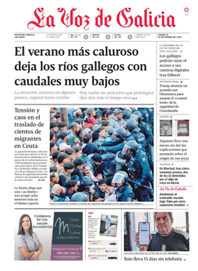 Cover of La Voz de Galicia (Carballo)
