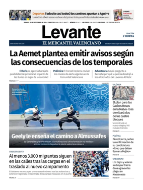 Cover of Levante EMV (Horta)