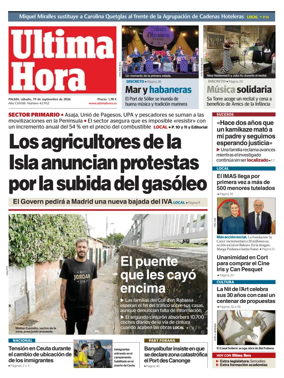 Cover of Ultima Hora