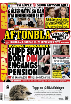 Cover of Aftonbladet
