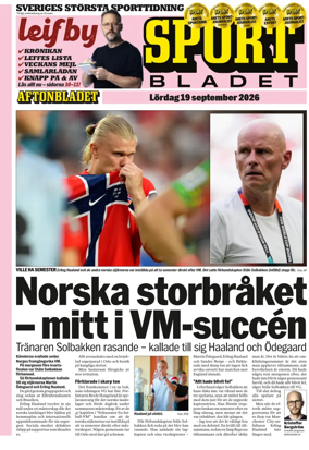 Cover of Sportbladet