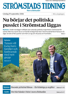 Cover of Stromstads Tidning