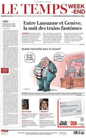 Cover of Le Temps