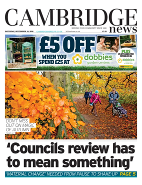 Cover of Cambridge News