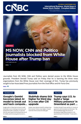 Cover of CNBC