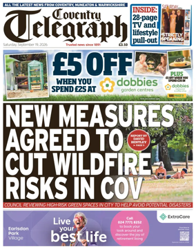 Cover of Coventry Telegraph