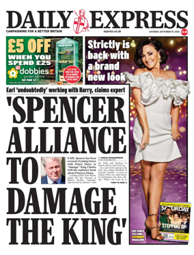 Cover of Daily Express