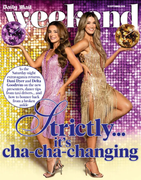 Cover of Daily Mail Weekend Magazine