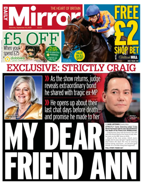 Cover of Daily Mirror