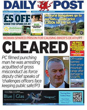 Cover of Daily Post (North Wales)