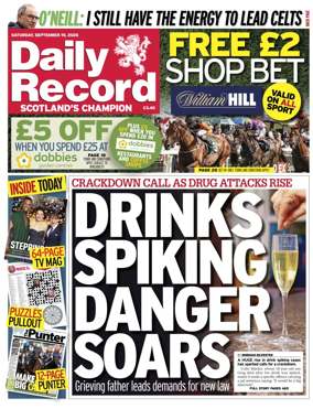 Cover of Daily Record