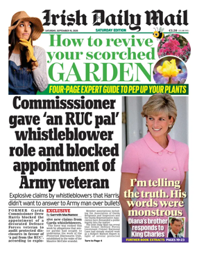 Cover of Irish Daily Mail
