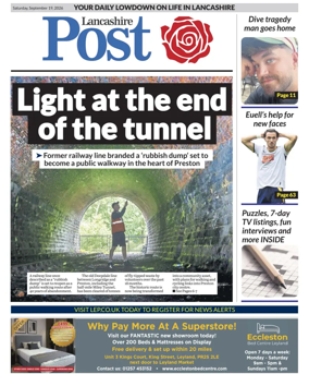 Cover of Lancashire Evening Post