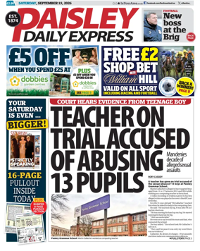 Cover of Paisley Daily Express
