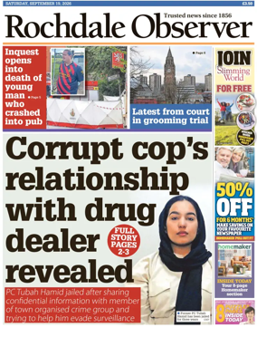 Cover of Rochdale Observer
