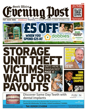 Cover of South Wales Evening Post