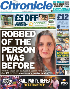 Cover of The Chronicle (UK)
