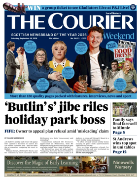 Cover of The Courier & Advertiser (Fife Edition)