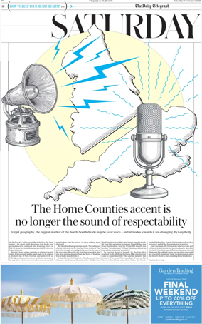 Cover of The Daily Telegraph – Saturday Supplement
