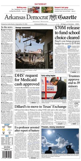 Cover of Arkansas Democrat-Gazette