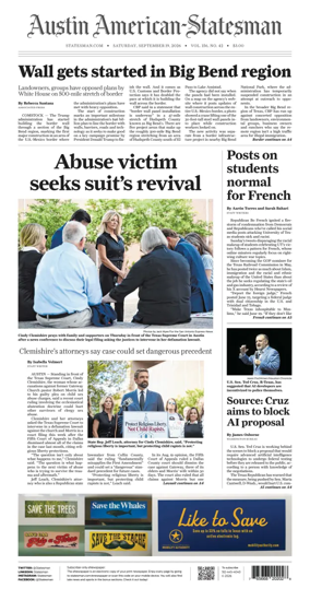 Cover of Austin American-Statesman