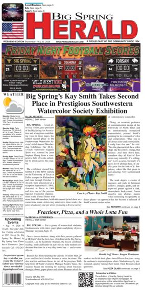 Cover of Big Spring Herald Weekend